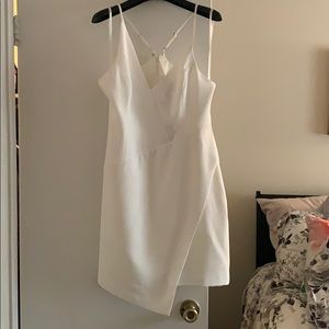 Bcbgmaxazria white dress